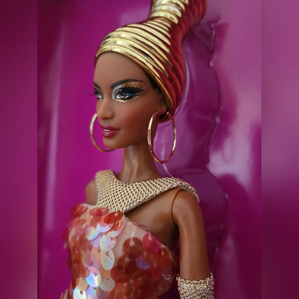 NEW Barbie Doll Stephen Burrow "Alazne" AA Mattel Gold Label NIB NRFB - Picture 3 of 10